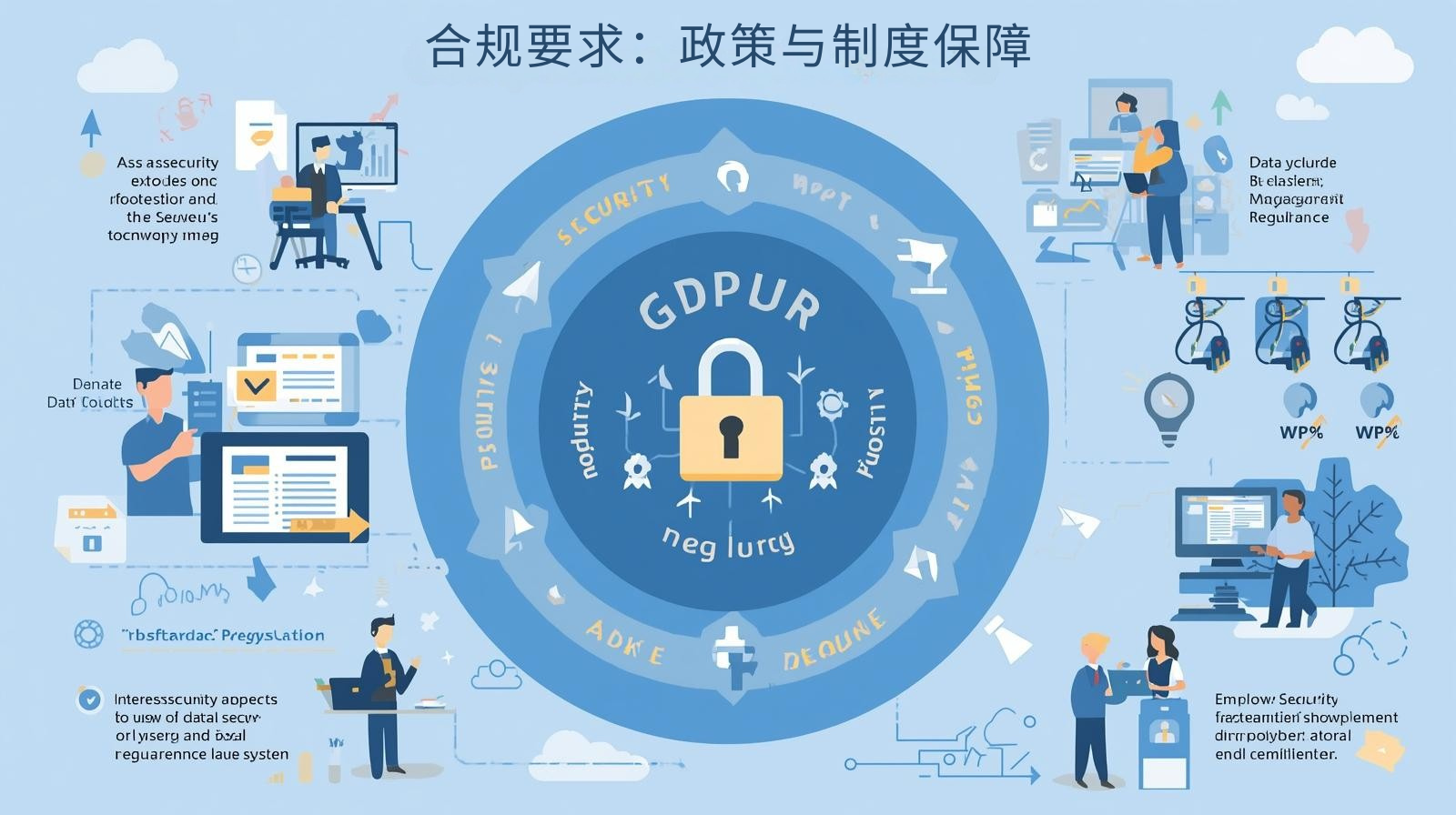 Compliance requirements: policy and system guarantees