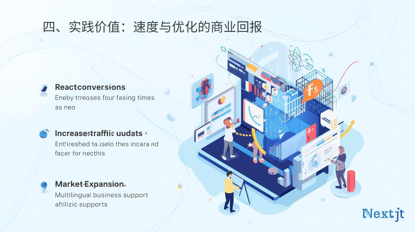 4. القيمة العملية: عوائد الأعمال من السرعة والتحسين