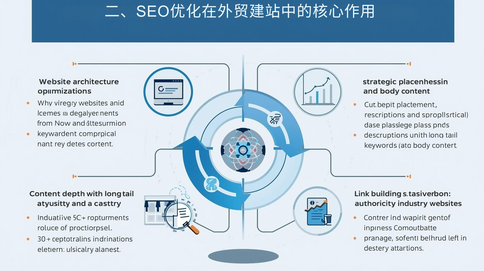2. The core role of SEO optimization in foreign trade website construction