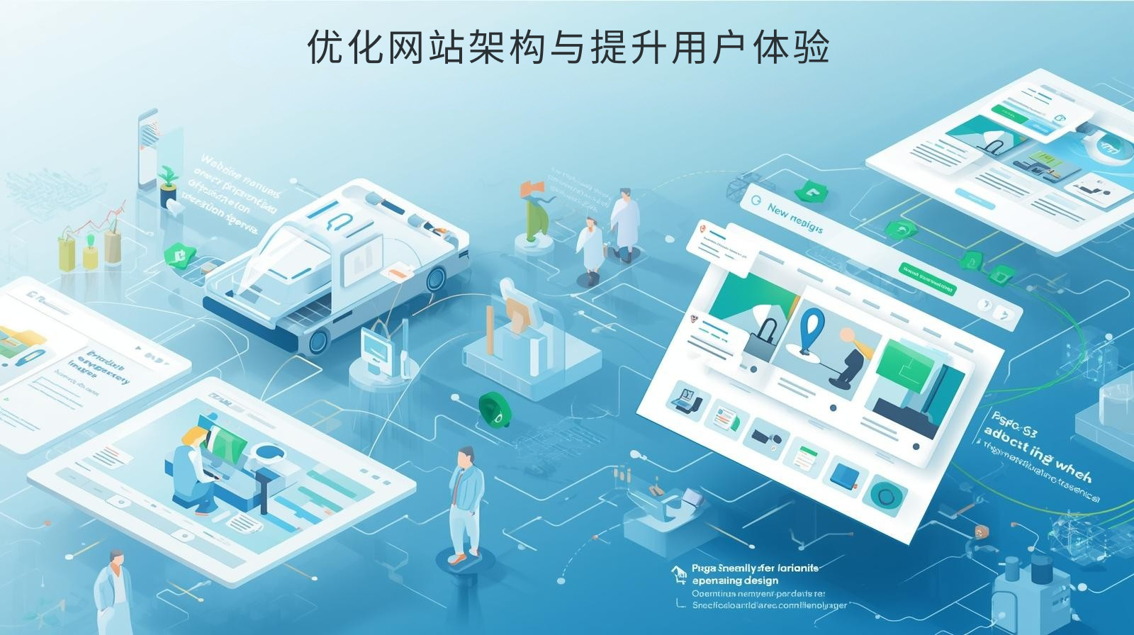 Optimize website architecture and improve user experience