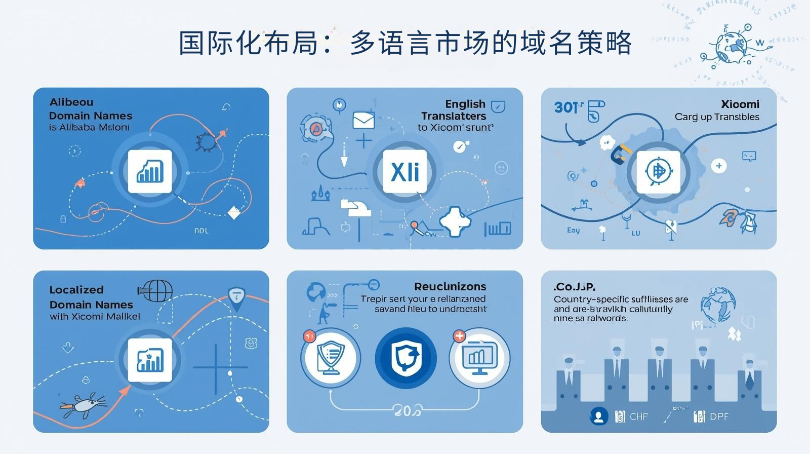 التدويل: استراتيجية أسماء النطاقات للأسواق متعددة اللغات