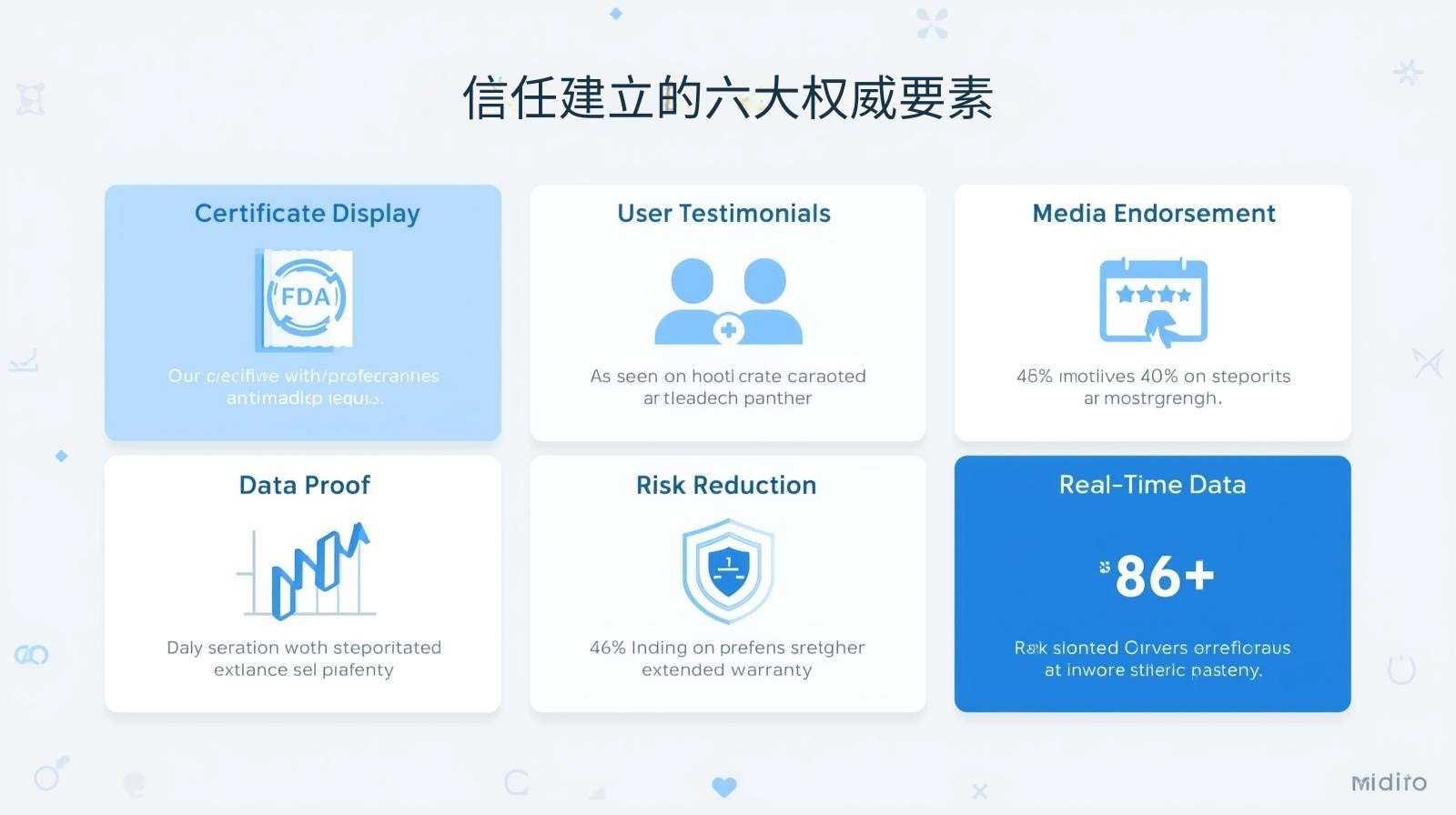 ستة عناصر موثوقة لبناء الثقة
