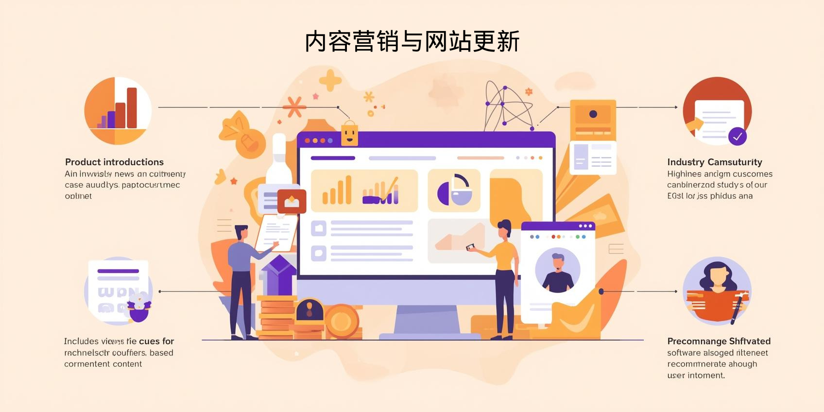 ثانيًا: تسويق المحتوى وتحديثات الموقع الإلكتروني