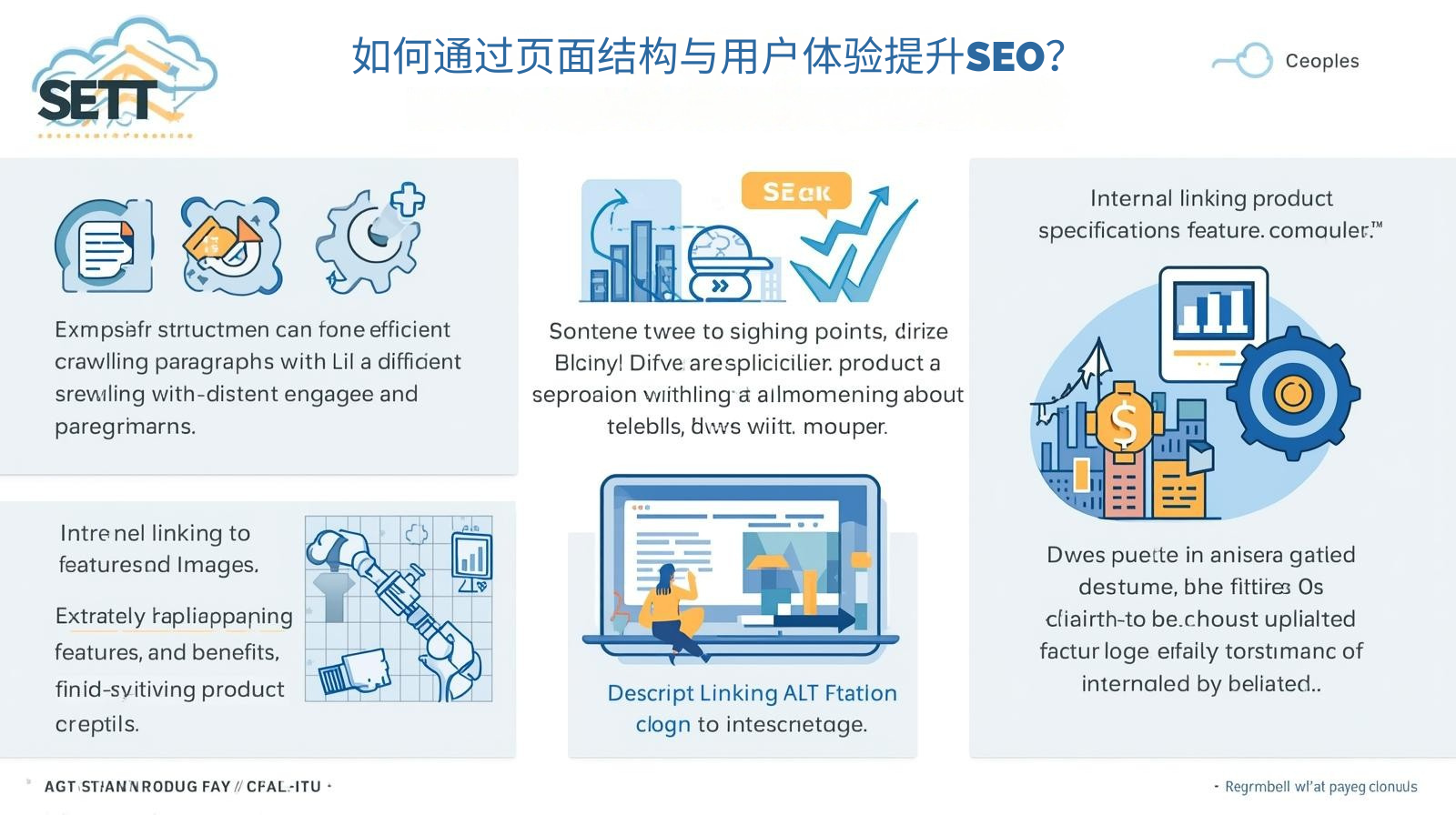 كيفية تحسين محركات البحث من خلال بنية الصفحة وتجربة المستخدم؟