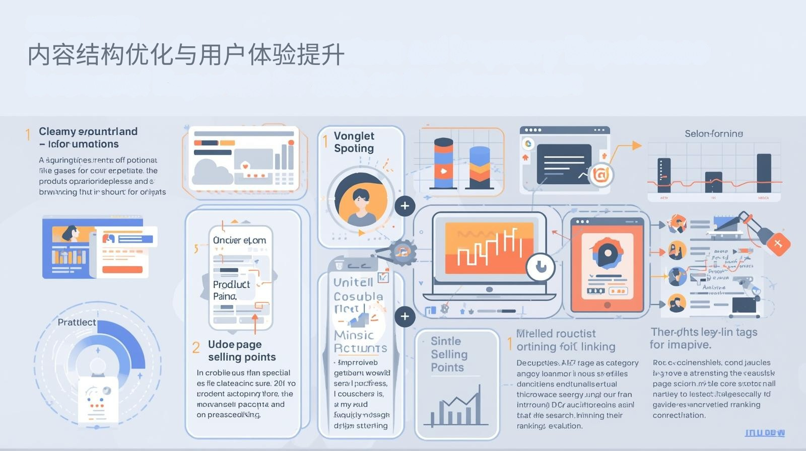 تحسين بنية المحتوى وتحسين تجربة المستخدم