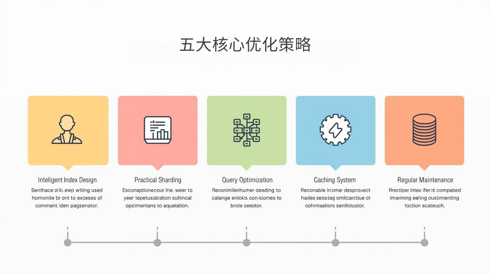 Five core optimization strategies