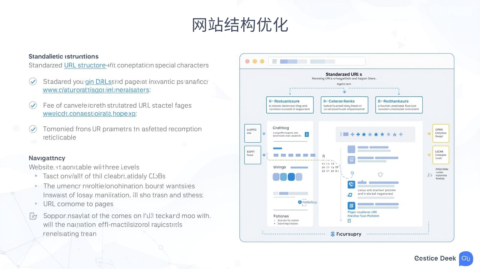웹사이트 구조 최적화