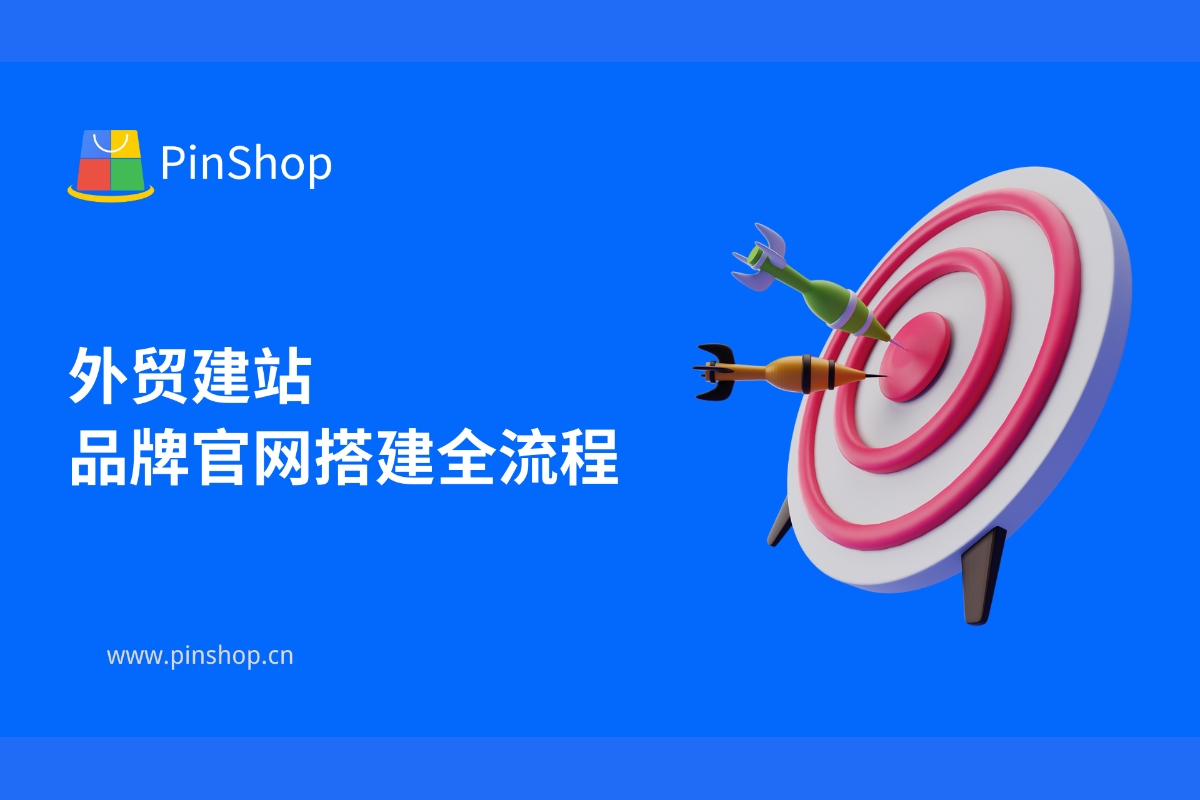 The whole process of building a foreign trade brand official website