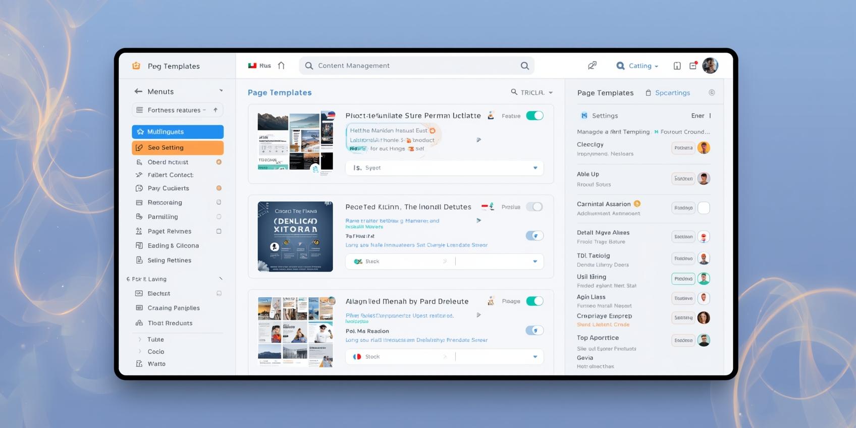 4. CMS built-in multilingual function