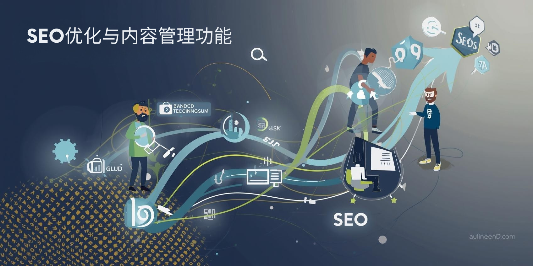 3. SEO optimization and content management functions