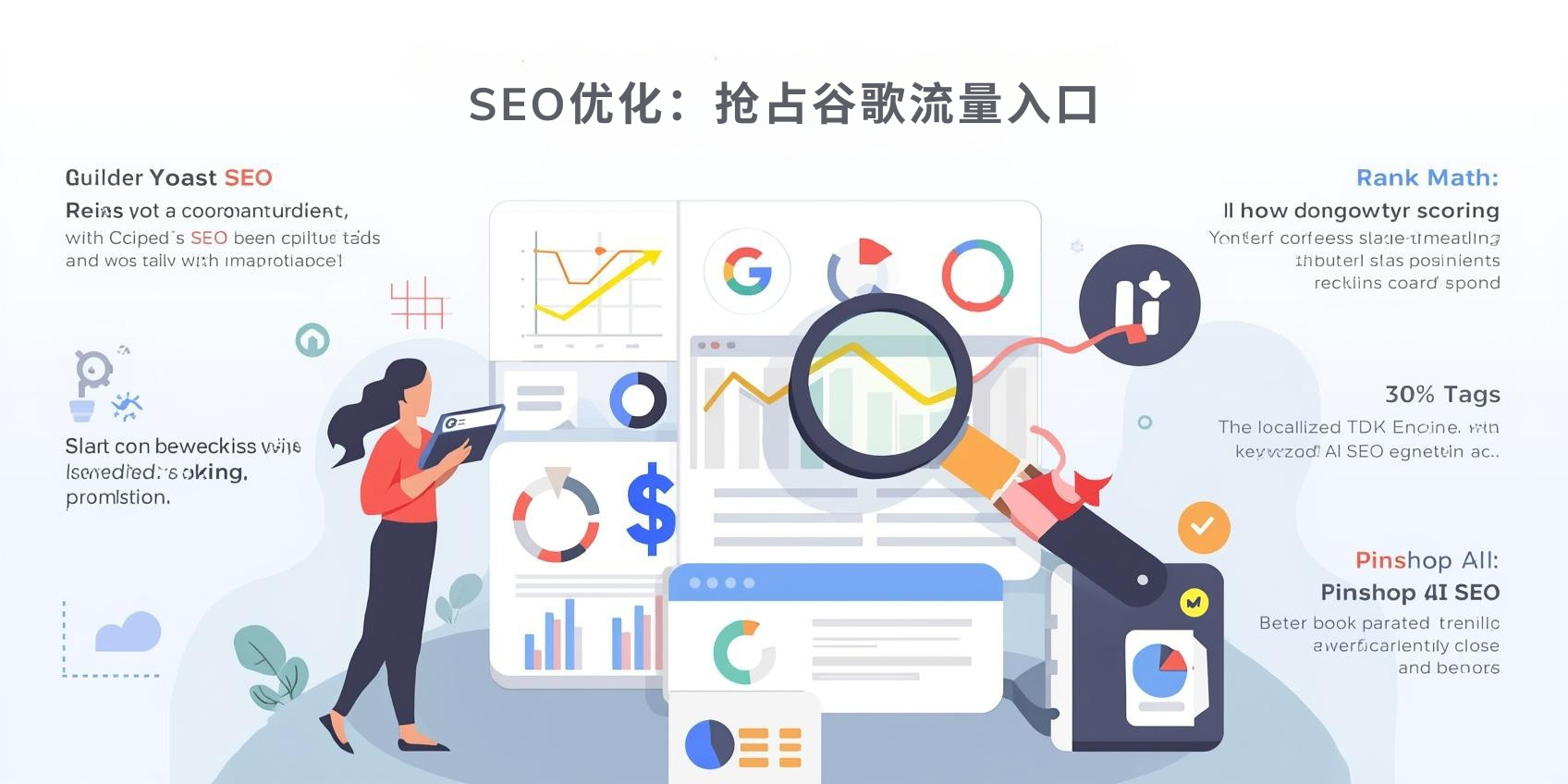 5. تحسين محركات البحث: اغتنم فرصة الحصول على زيارات من جوجل
