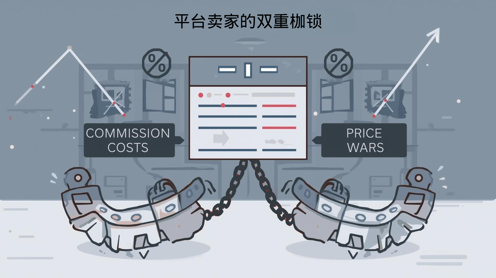 プラットフォーム販売業者の二重の束縛