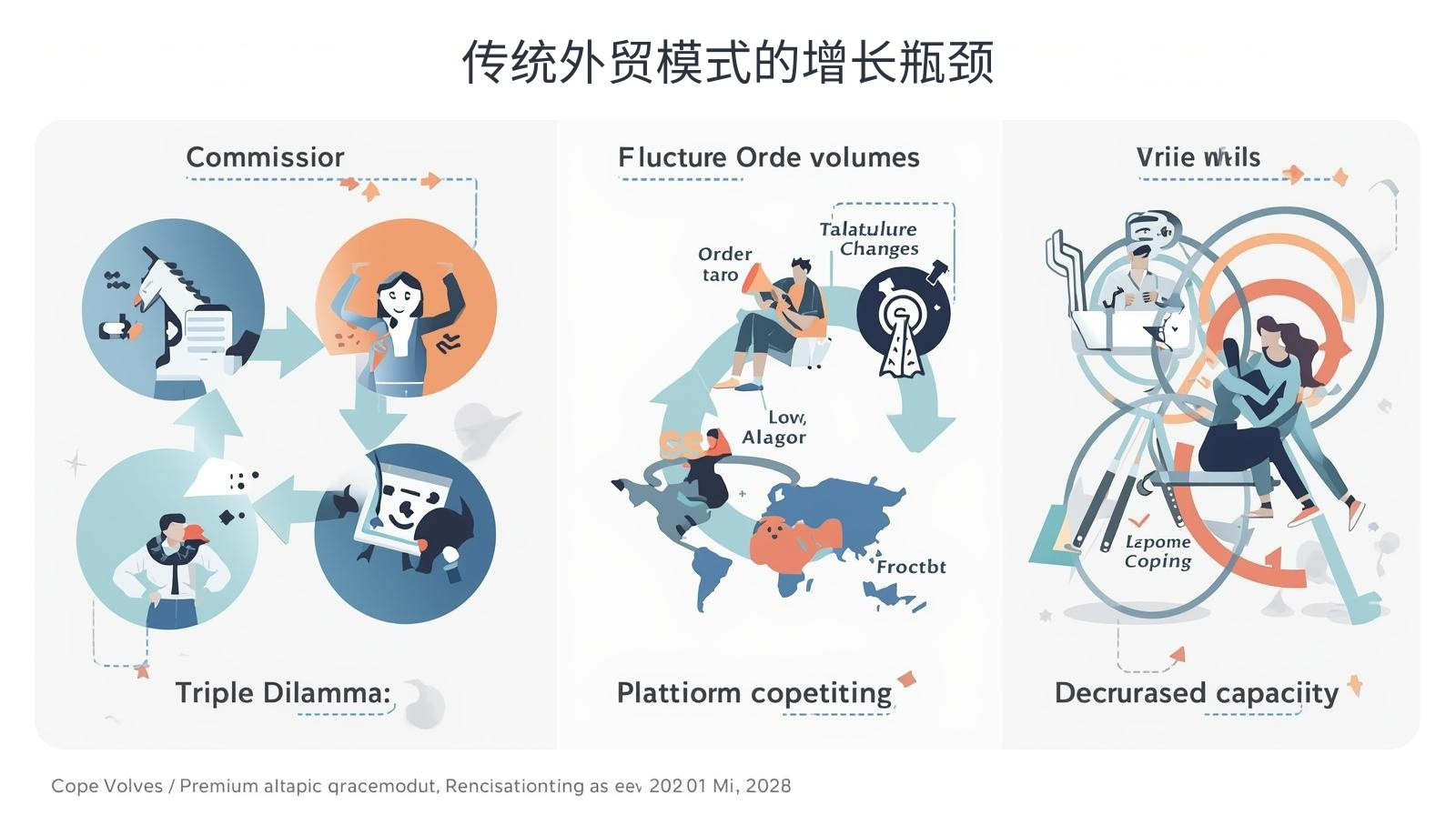 Growth bottlenecks of traditional foreign trade models