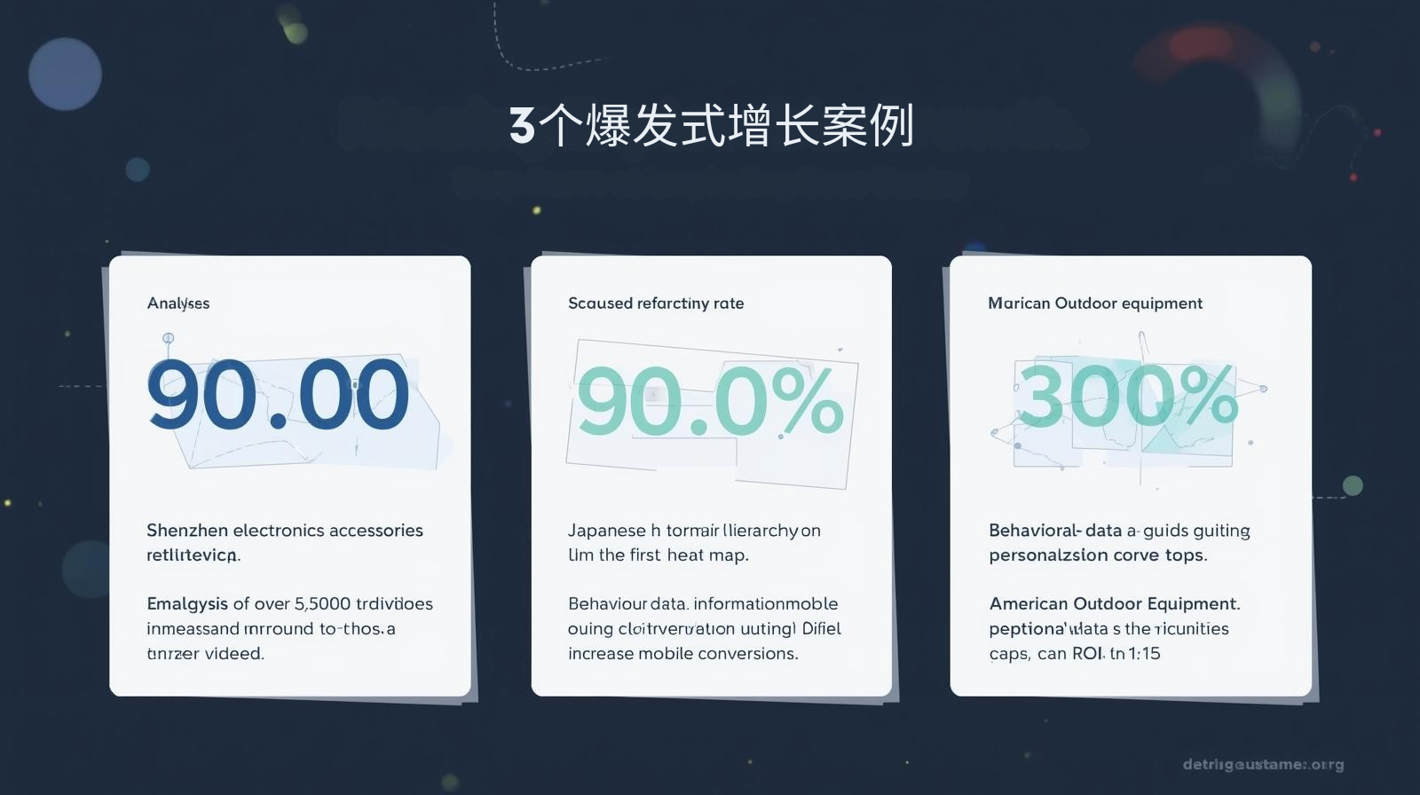 3 Case Studies of Explosive Growth