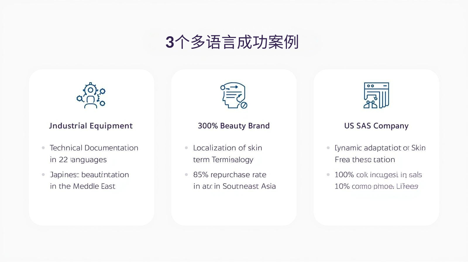 3 multilingual success stories