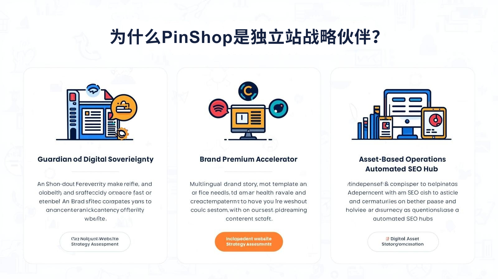 Why is PinShop a strategic partner for independent sites?