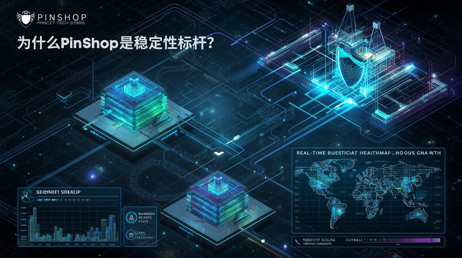 Why is PinShop a benchmark for stability?