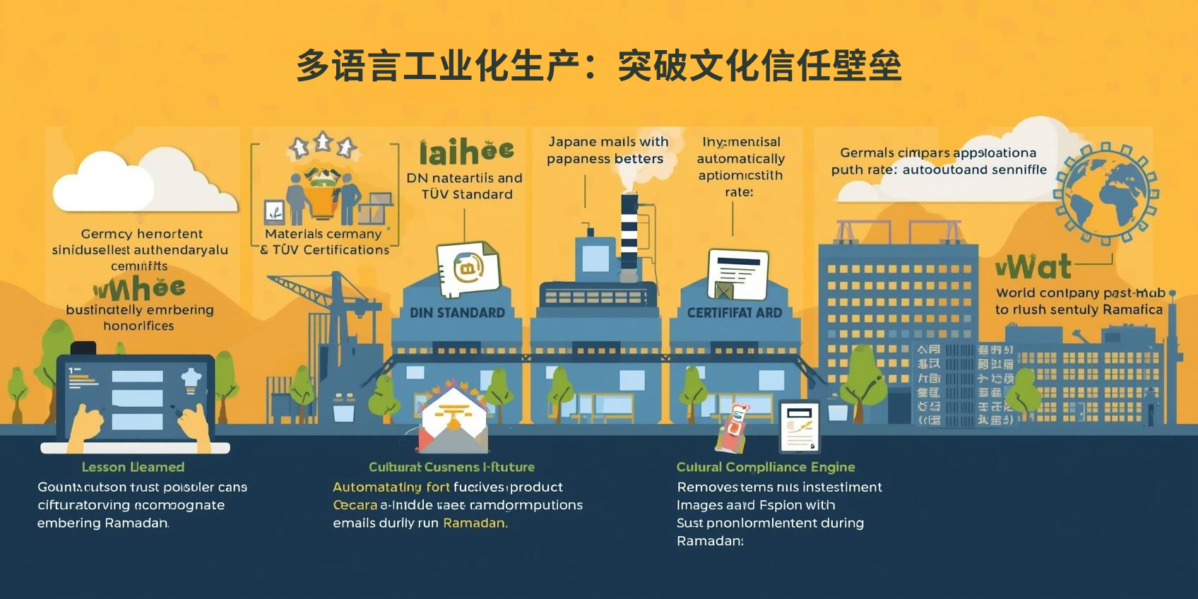 二、多语言工业化生产:突破文化信任壁垒