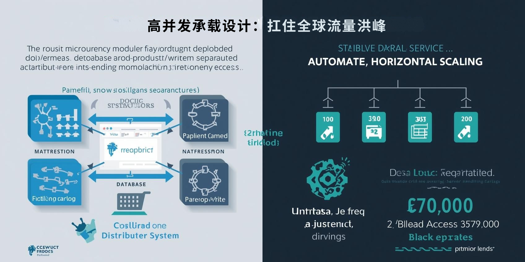 IV. 높은 동시성 처리 설계: 글로벌 트래픽 급증에 대한 대응