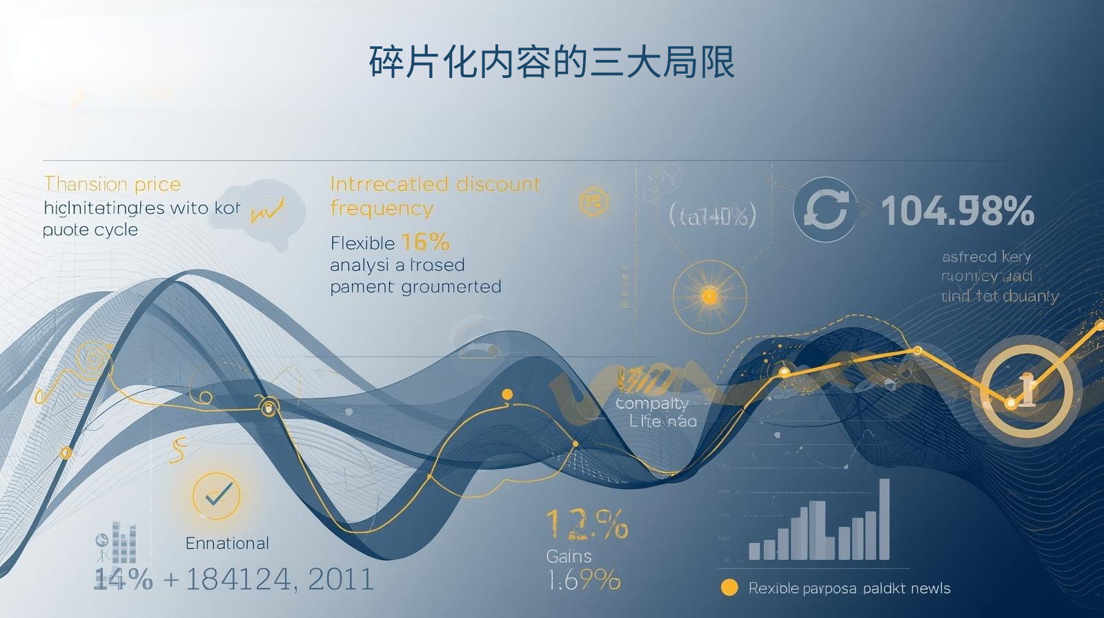 단편화된 콘텐츠의 세 가지 주요 한계