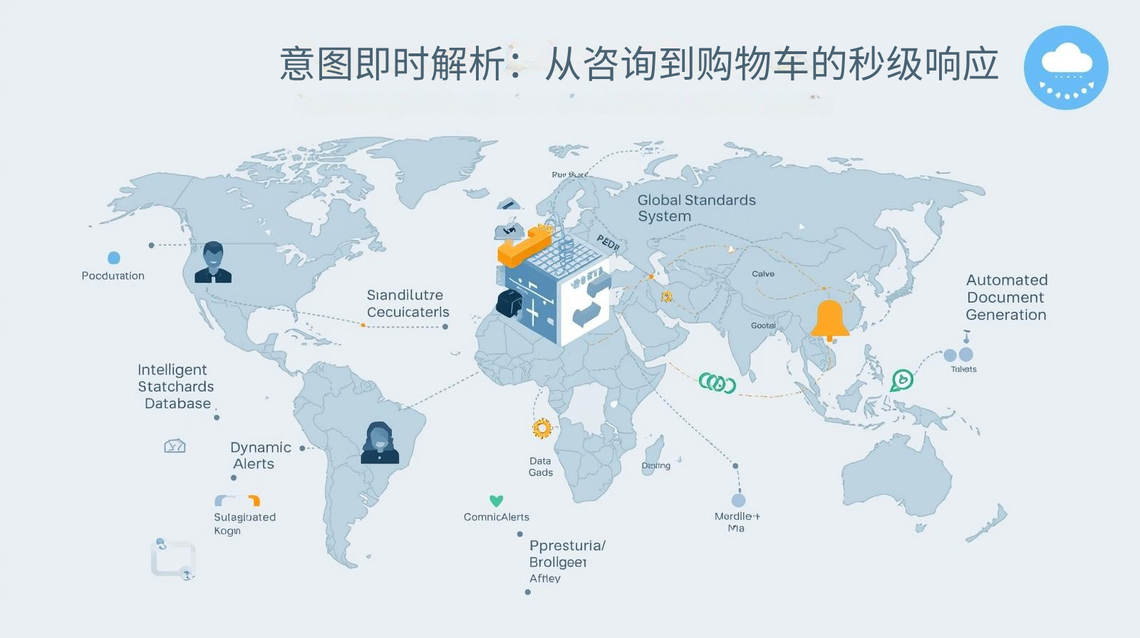 Instant intent analysis: Response time from inquiry to shopping cart (in seconds)