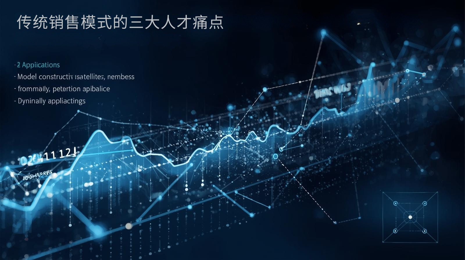 従来の営業モデルにおける人材の3つの大きな問題点