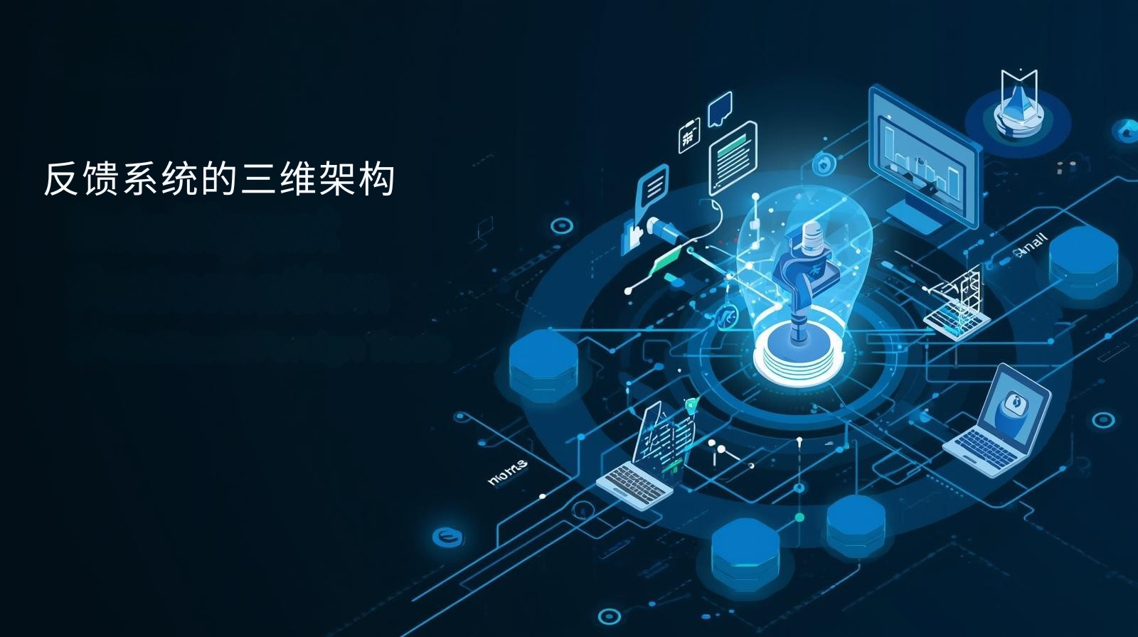 Arquitectura tridimensional del sistema de retroalimentación