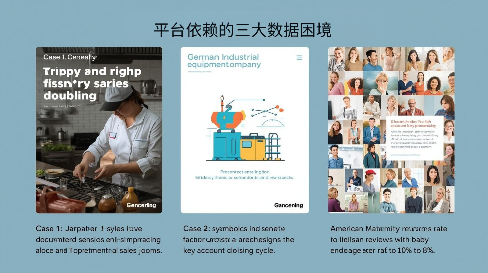 ثلاث معضلات بيانات رئيسية مرتبطة بالاعتماد على المنصة