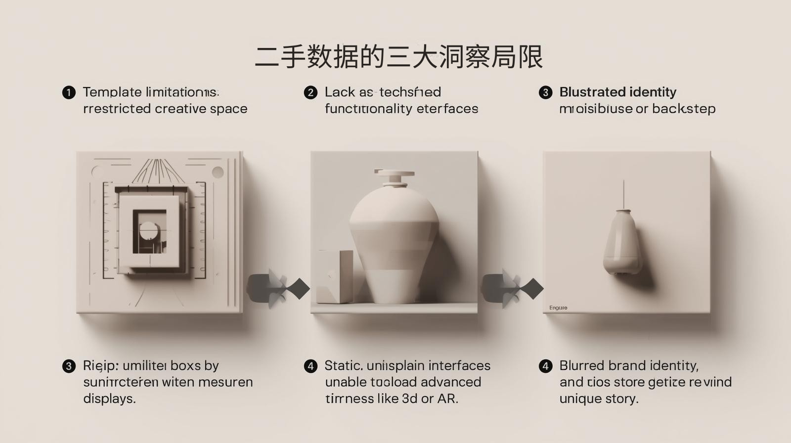 二次データインサイトの3つの主な限界