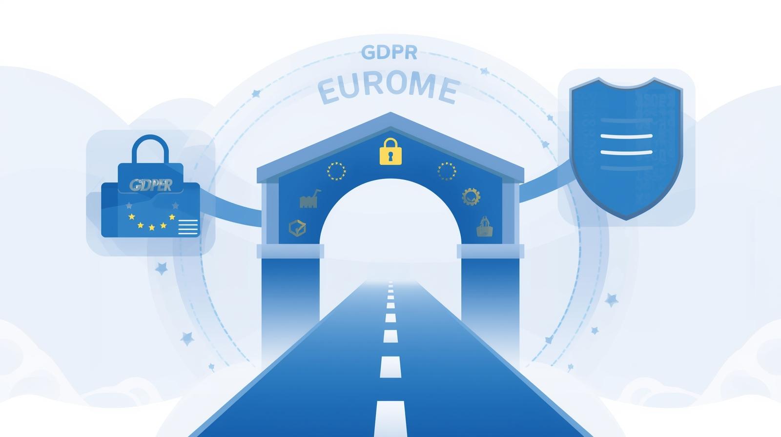 أولاً، إن اللائحة العامة لحماية البيانات ليست عائقاً، بل هي بمثابة تذكرة إلى أوروبا.