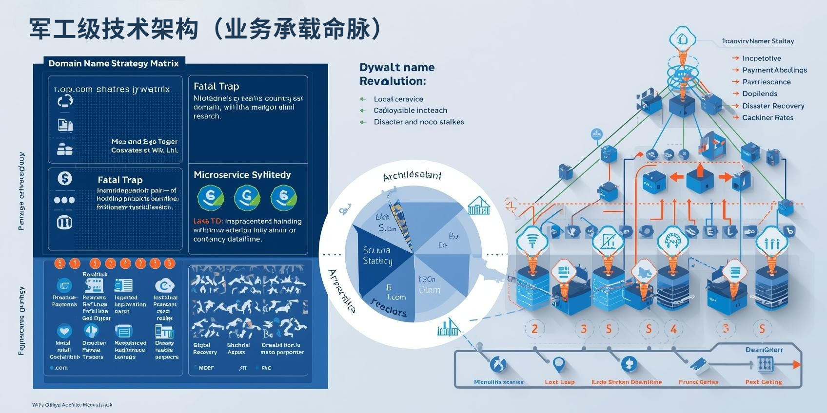 要素二：军工级技术架构（业务承载命脉）