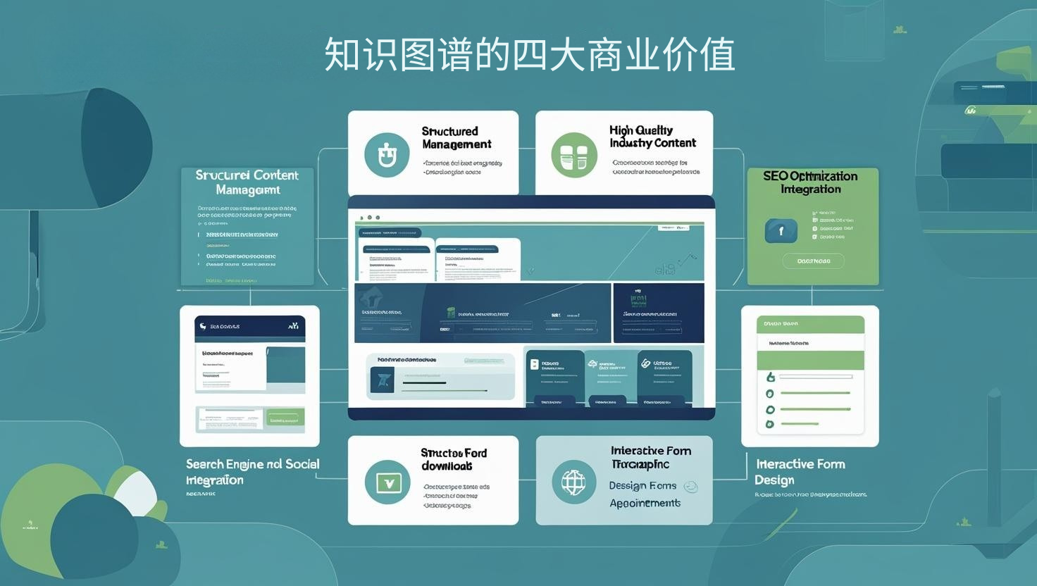 القيم التجارية الأربع الكبرى لرسومات المعرفة