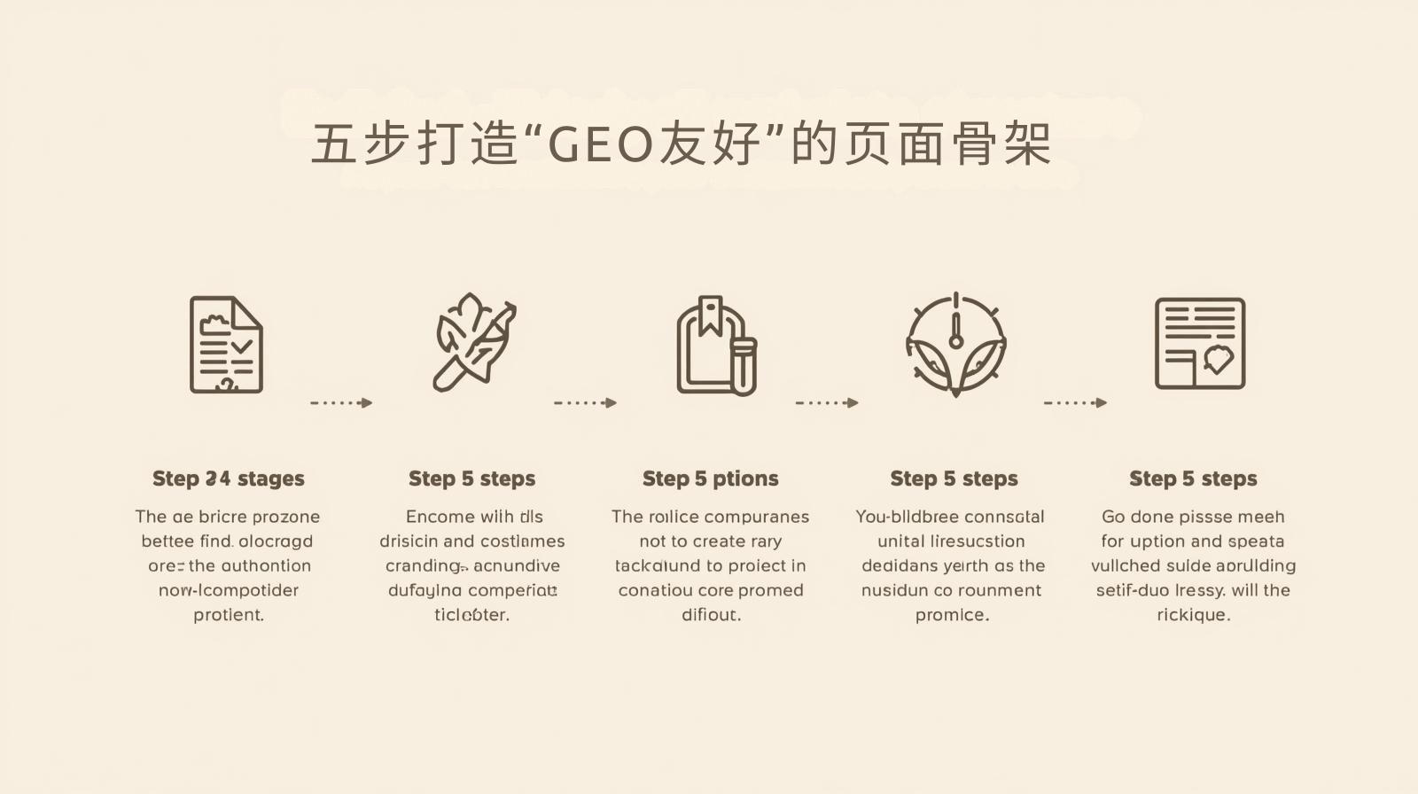 Cinco pasos para crear una estructura de página "apto para geolocalización"