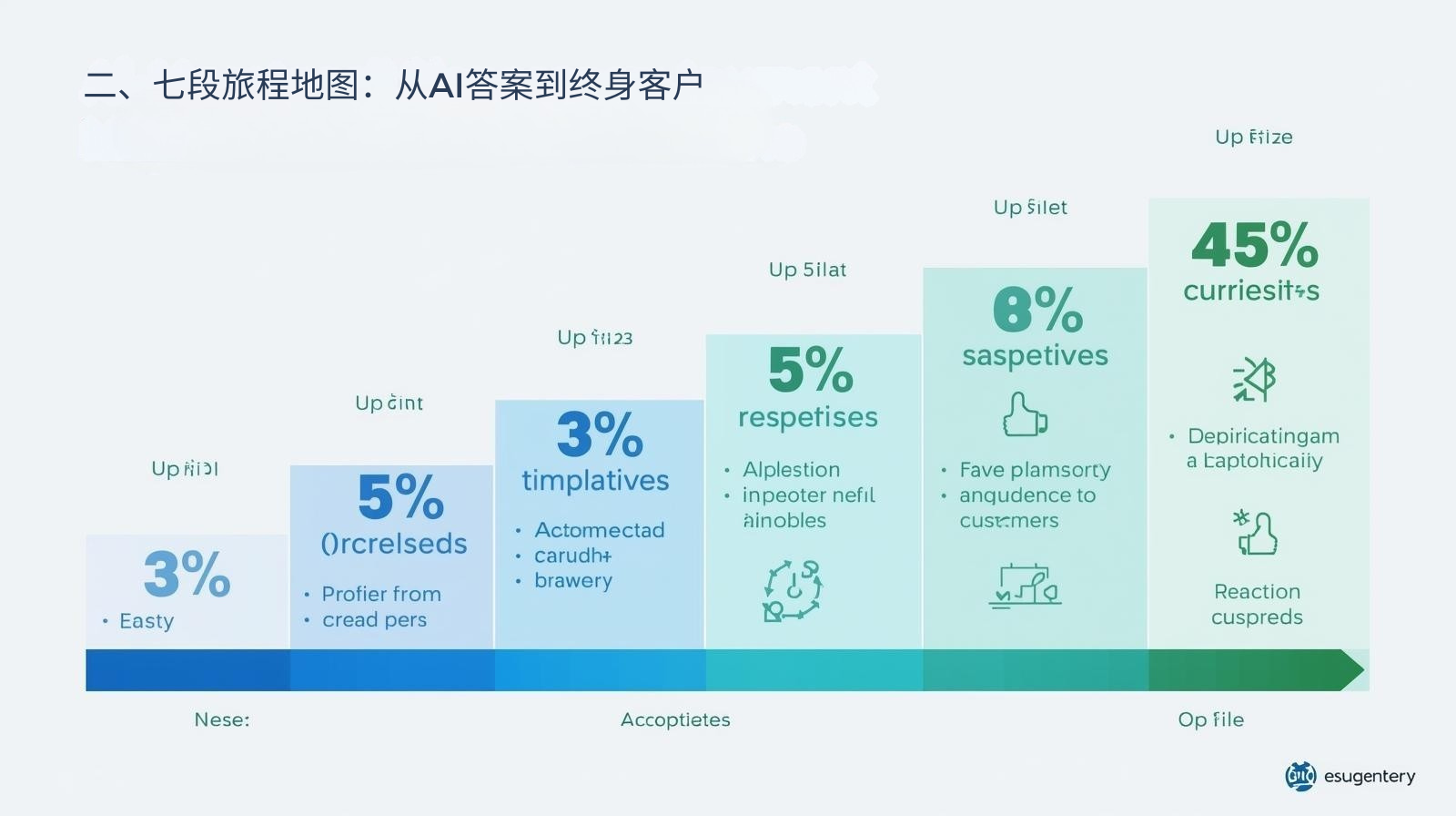 二、七段旅程地图：从AI答案到终身客户