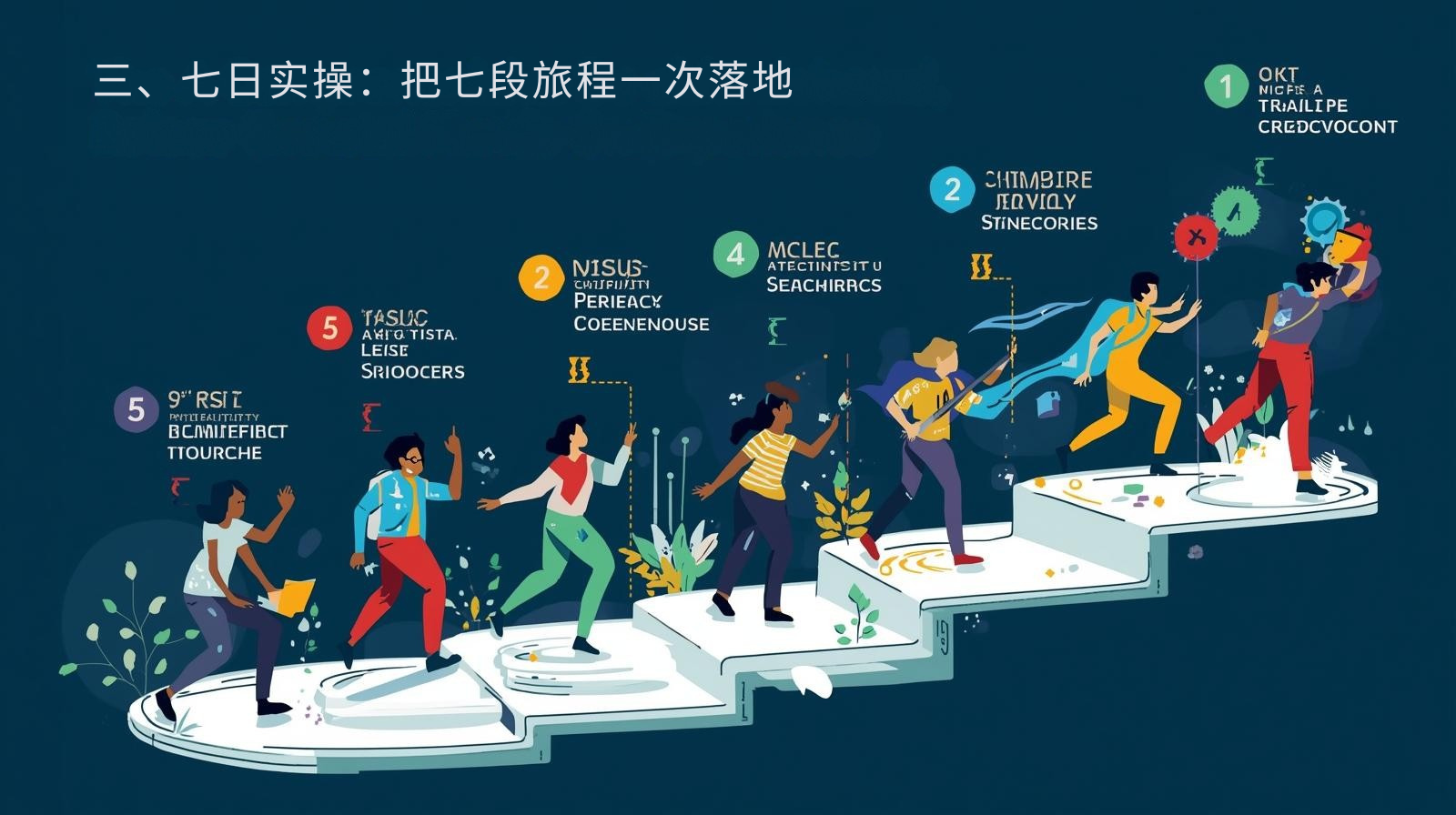 三、七日实操：把七段旅程一次落地