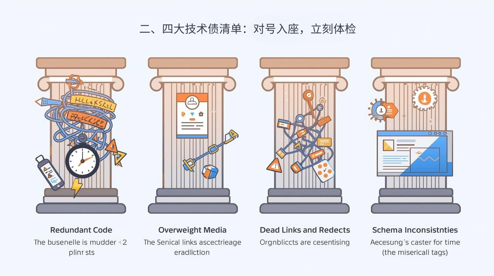 ثانيًا: أربع قوائم رئيسية للديون الفنية: تحقق منها فورًا