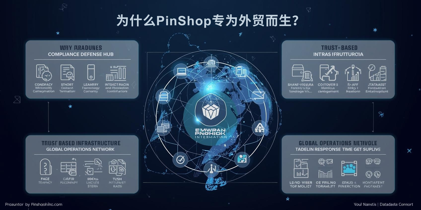 ¿Por qué se creó PinShop específicamente para el comercio exterior?