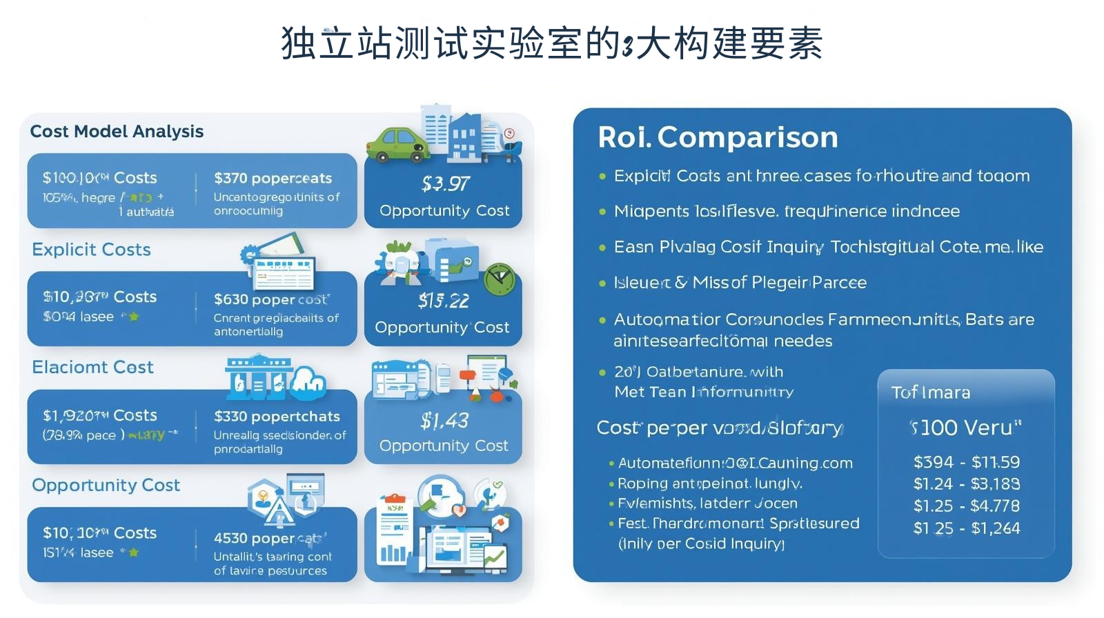 العناصر الثلاثة الأساسية لمختبر اختبار موقع ويب مستقل