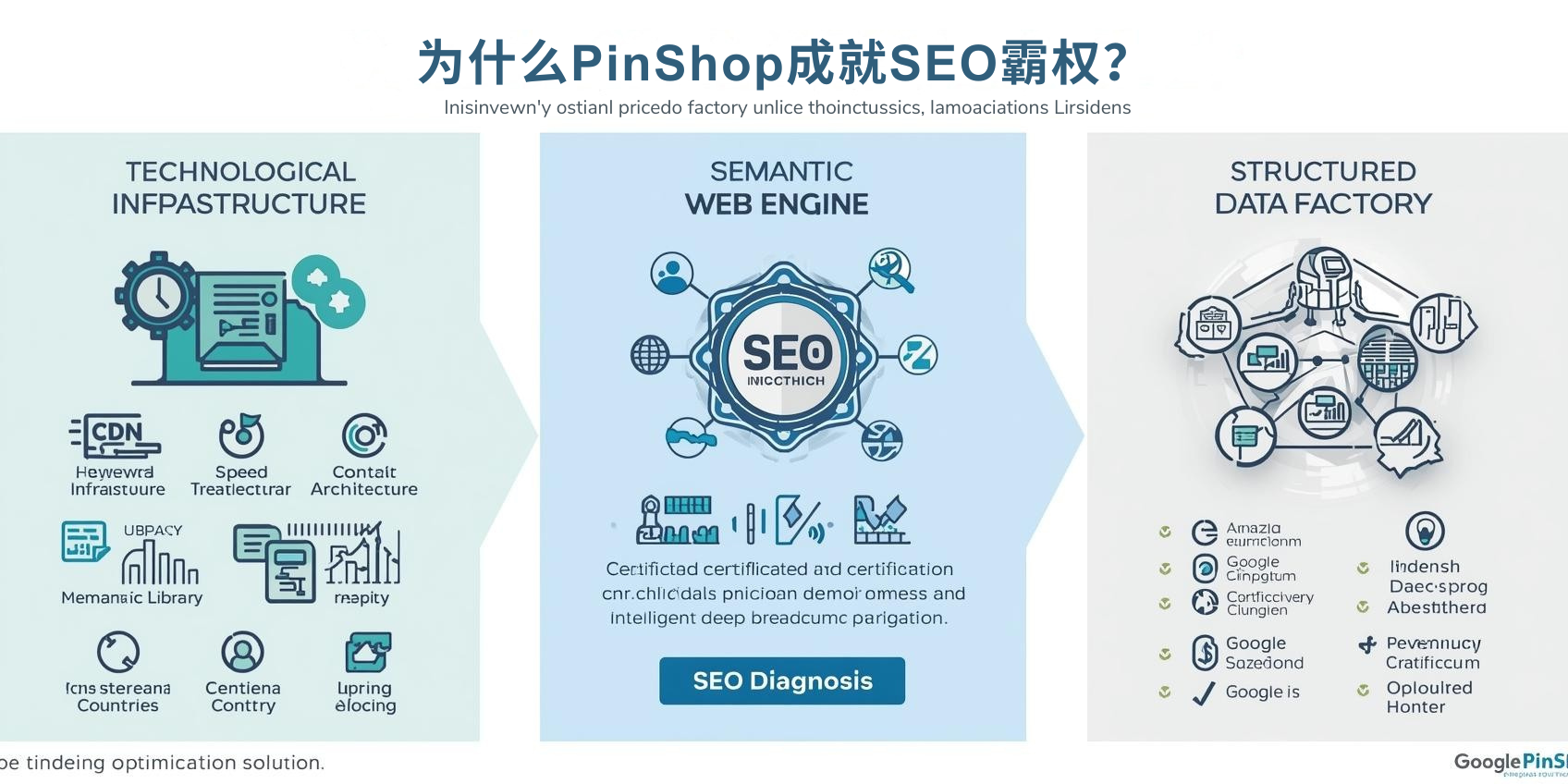 لماذا حققت PinShop الهيمنة على محركات البحث؟