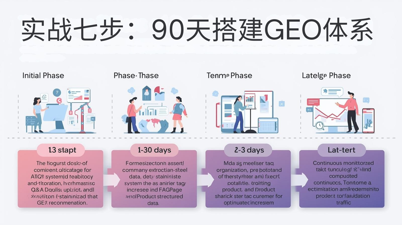 实战七步:90天搭建GEO体系