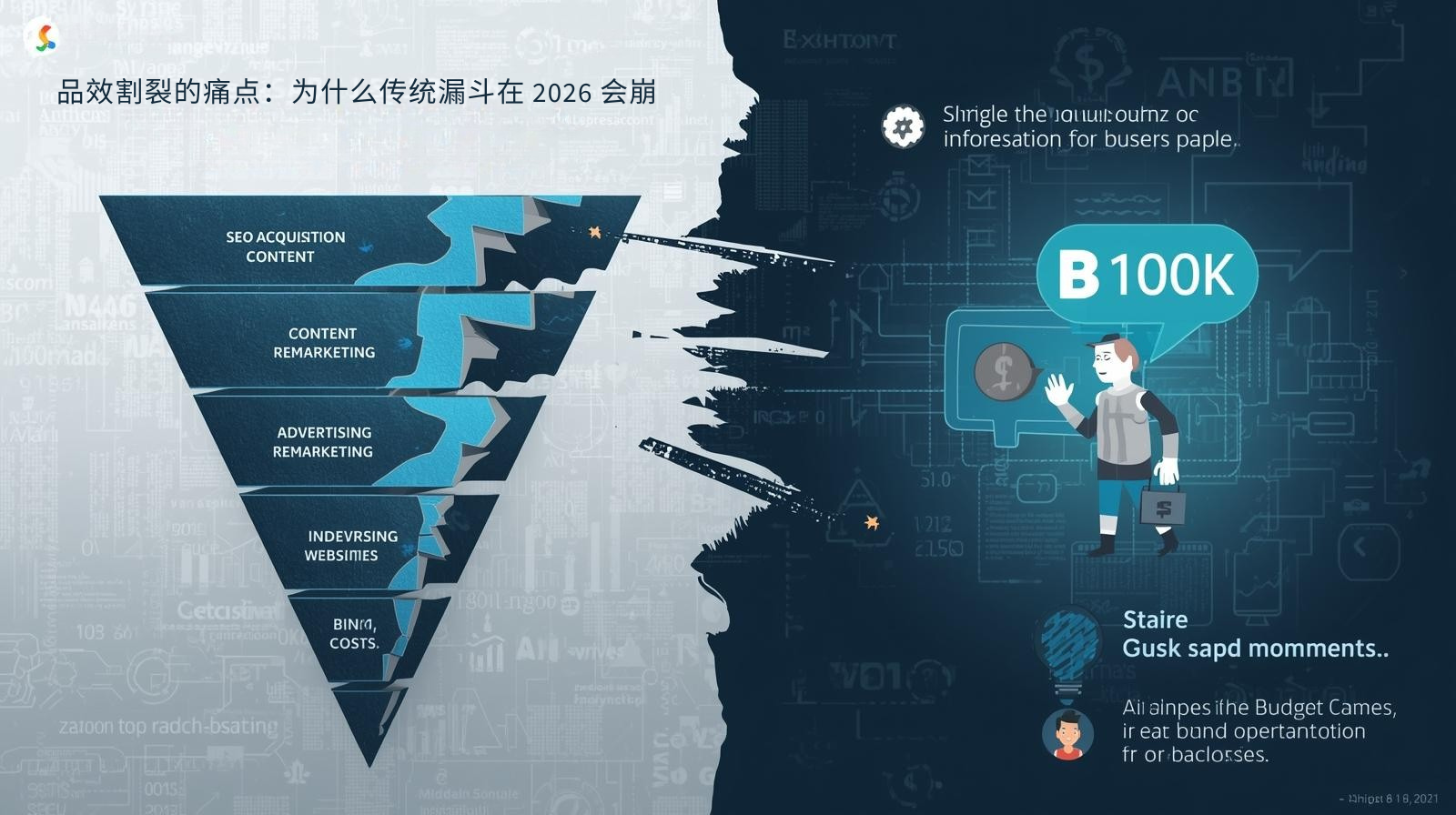 品效割裂的痛点:为什么传统漏斗在 2026 会崩