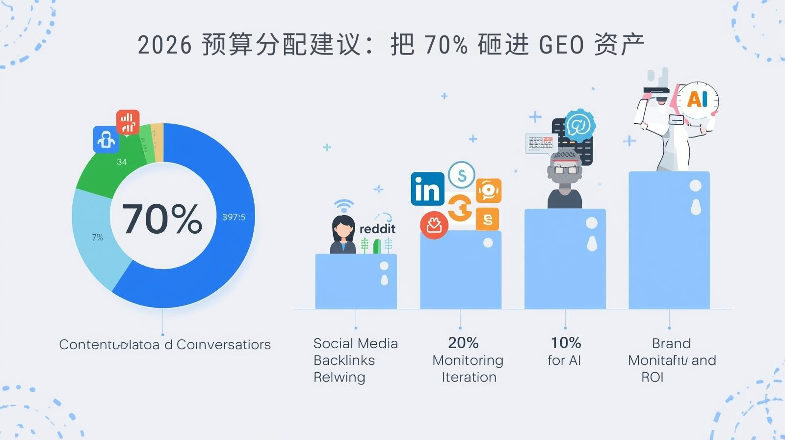 2026 预算分配建议:把 70% 砸进 GEO 资产