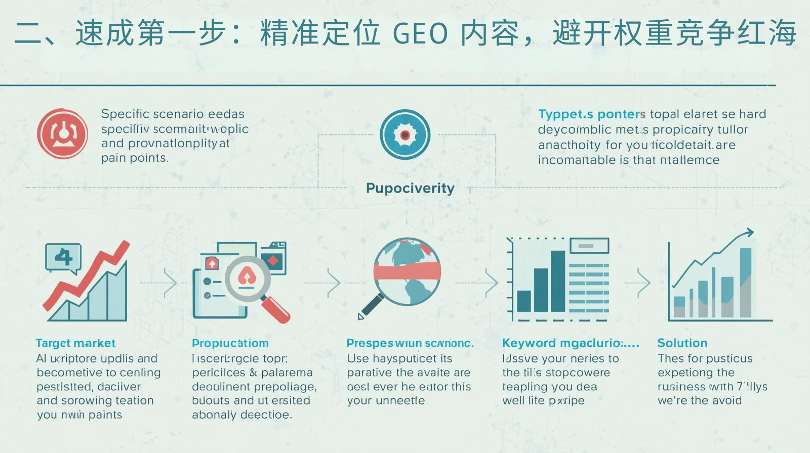 II. 迅速な成功への第一歩：GEOコンテンツを正確に位置付け、権威競争のレッドオーシャンを回避する