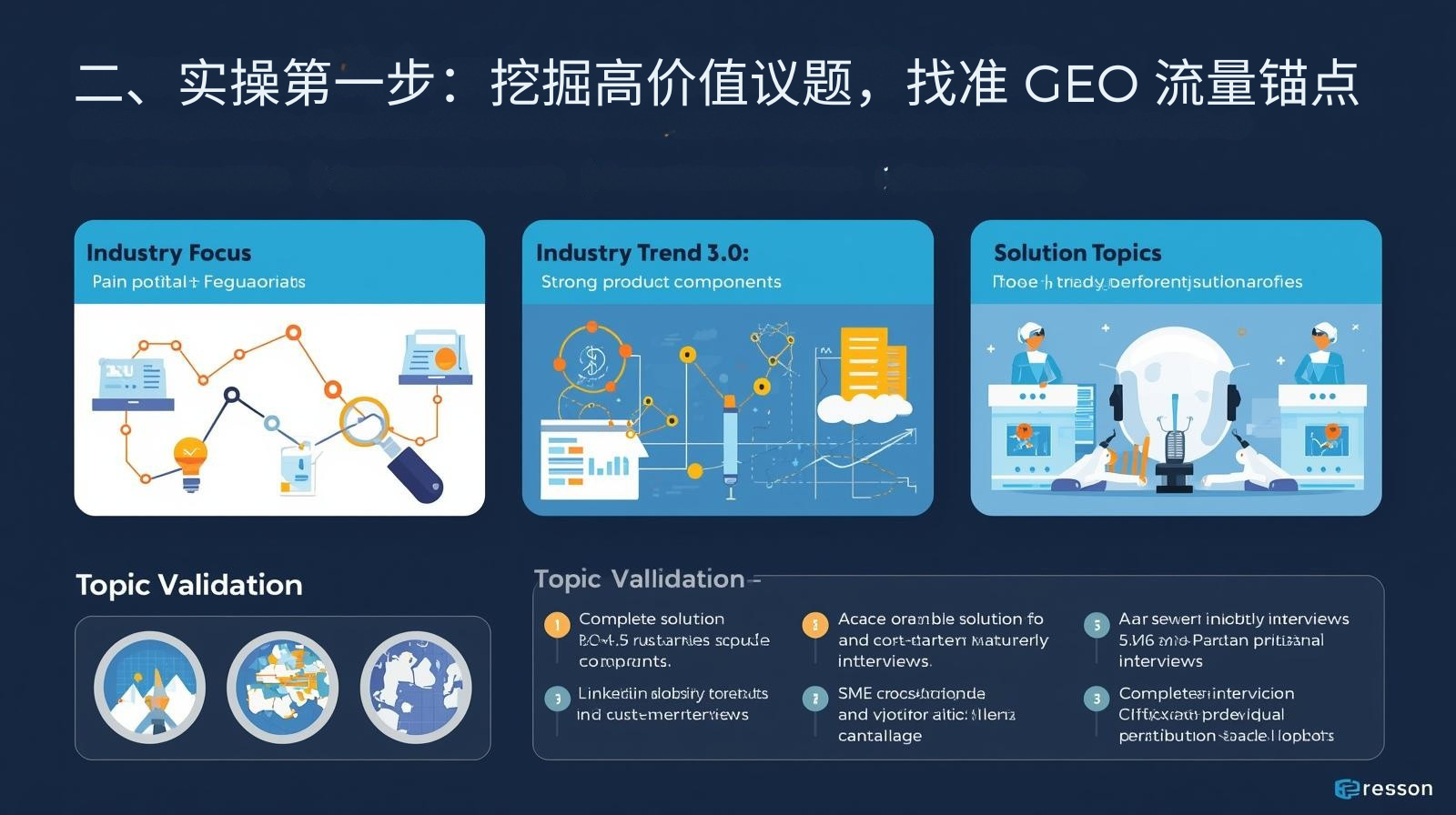 II. 実際の運用の第一歩: 価値の高いトピックを発見し、GEO トラフィック アンカーを特定します。