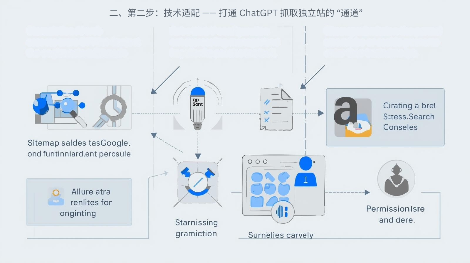二、第二步:技术适配 —— 打通 ChatGPT 抓取独立站的 “通道”