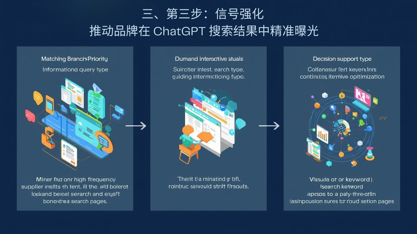三、第三步:信号强化 —— 推动品牌在 ChatGPT 搜索结果中精准曝光