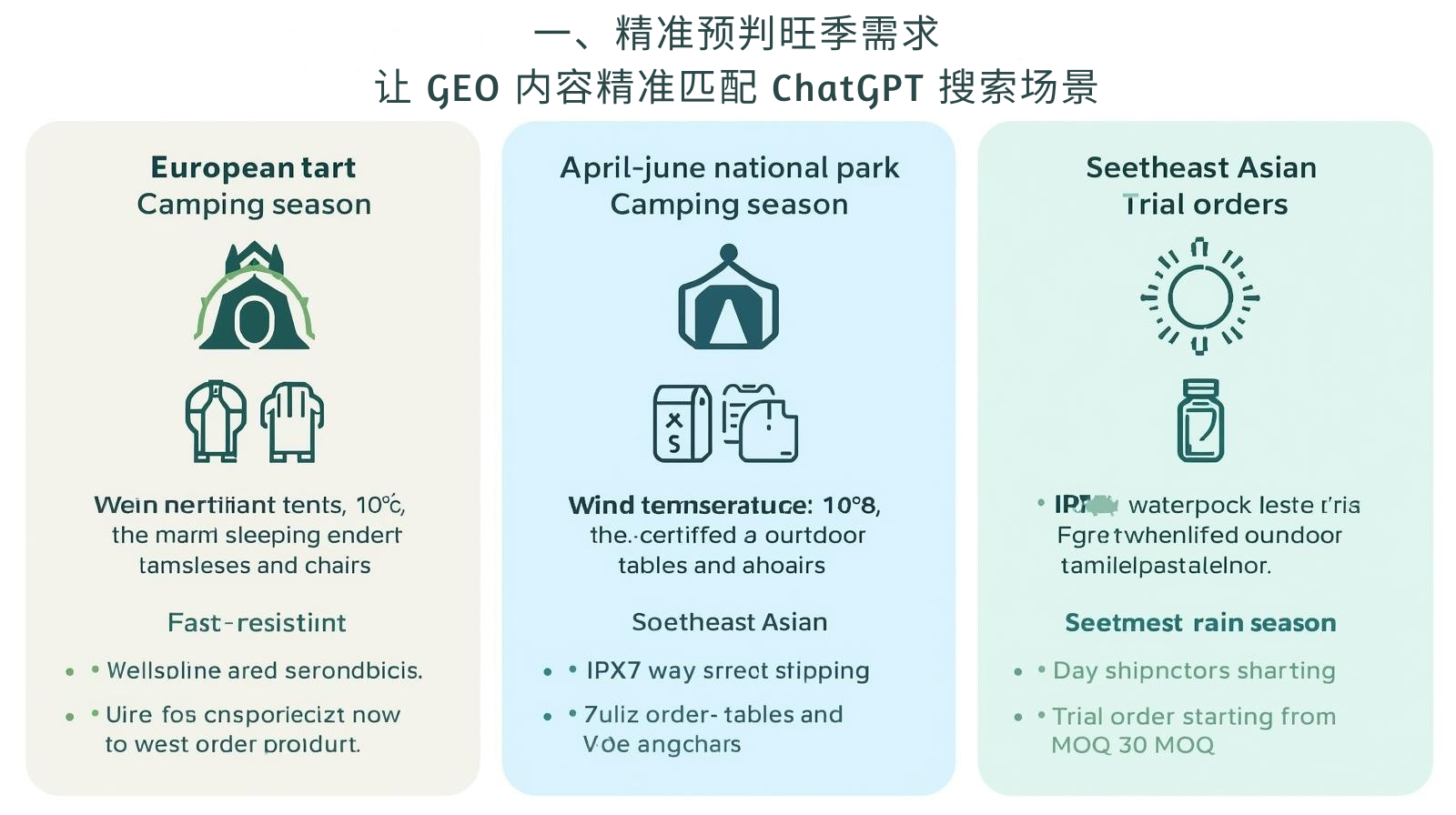 一、精准预判旺季需求：让 GEO 内容精准匹配 ChatGPT 搜索场景