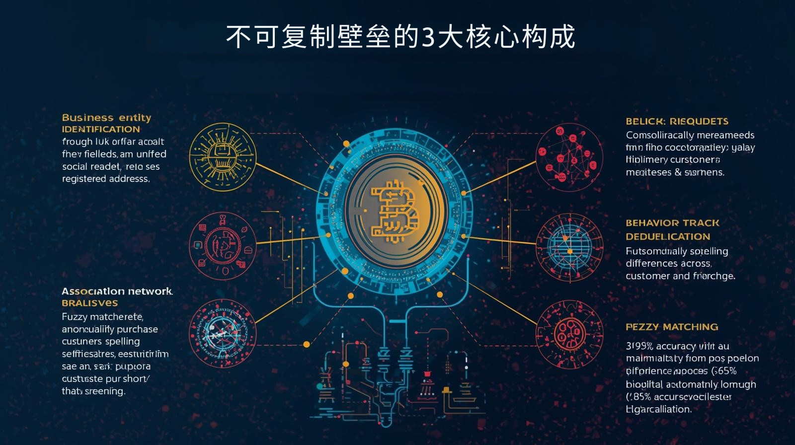 Los tres componentes centrales de las barreras no replicables