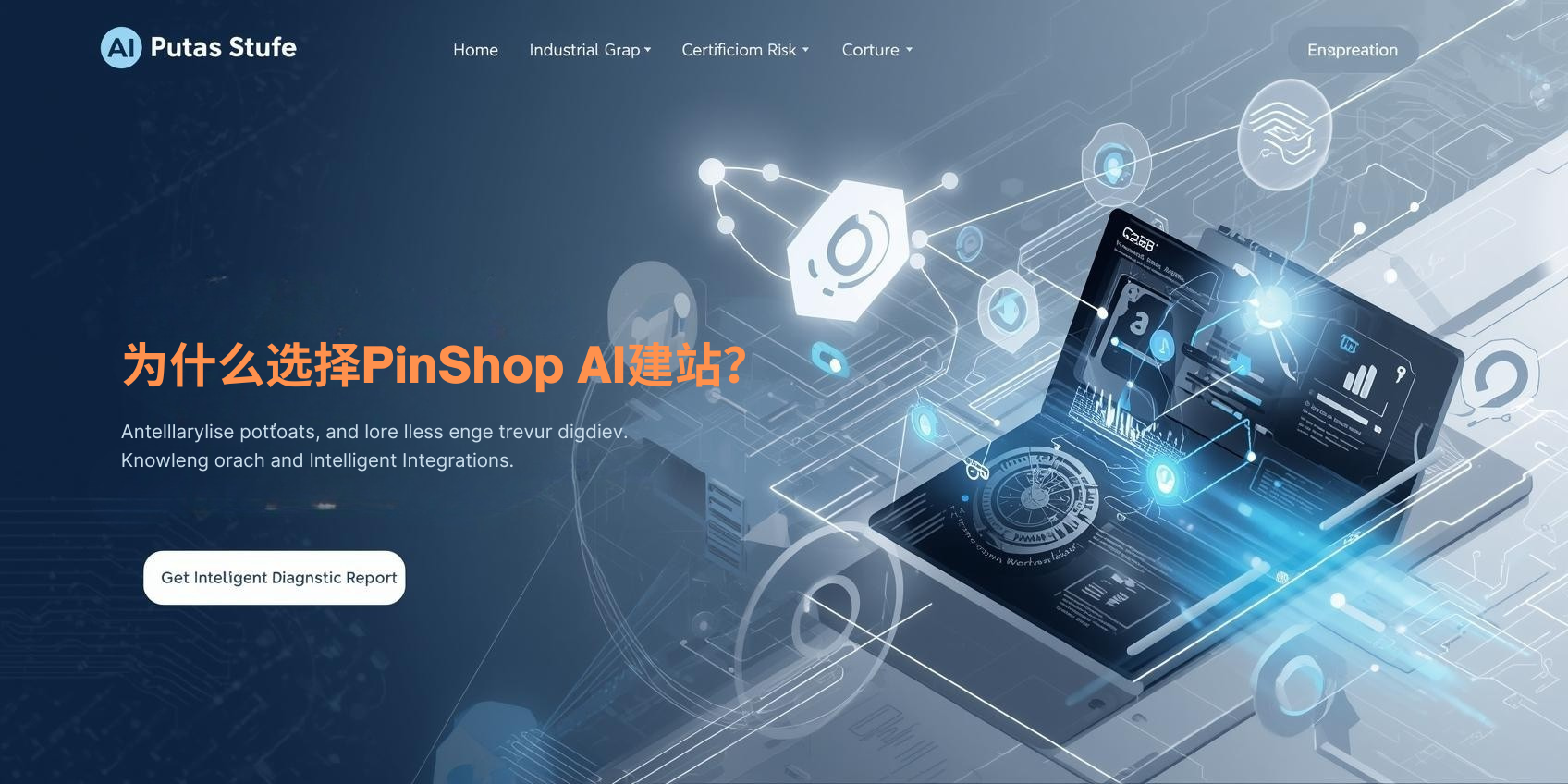 لماذا تختار PinShop AI لإنشاء موقع الويب الخاص بك؟
