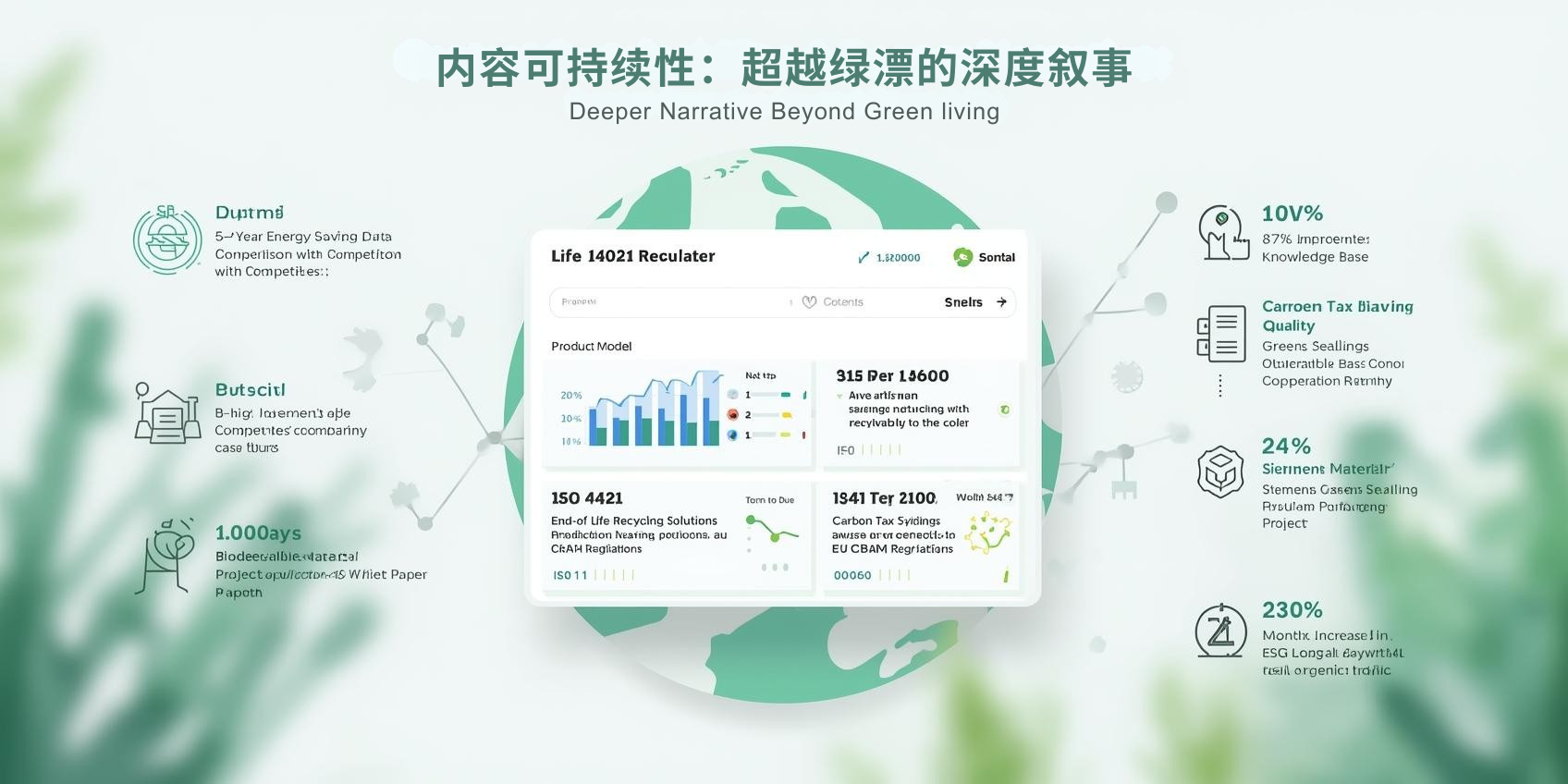 3. استدامة المحتوى: سرد متعمق يتجاوز الغسل الأخضر